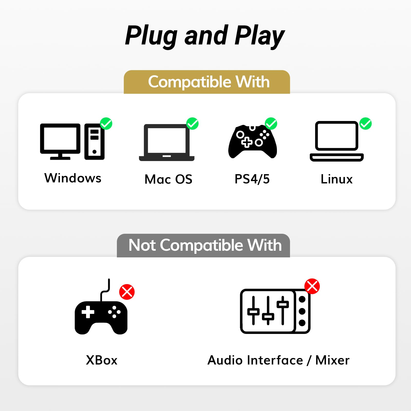 Tonor Usb Microphone For Pc, Cardioid Condenser Computer Mic With Tripod Stand, Pop Filter, Shock Mount For Gaming, Streaming, P