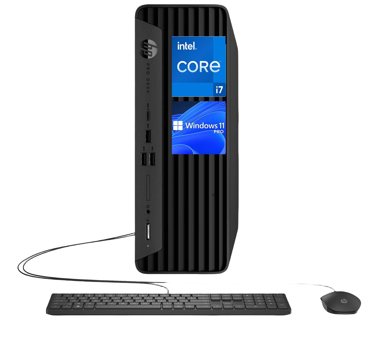 Hp Prodesk 400 G9 Business Desktop Computer, Sff Small Form Factor, 12Th Gen Intel 12 Core I7 12700 Processor, 64Gb Ddr4 Ram, 1T