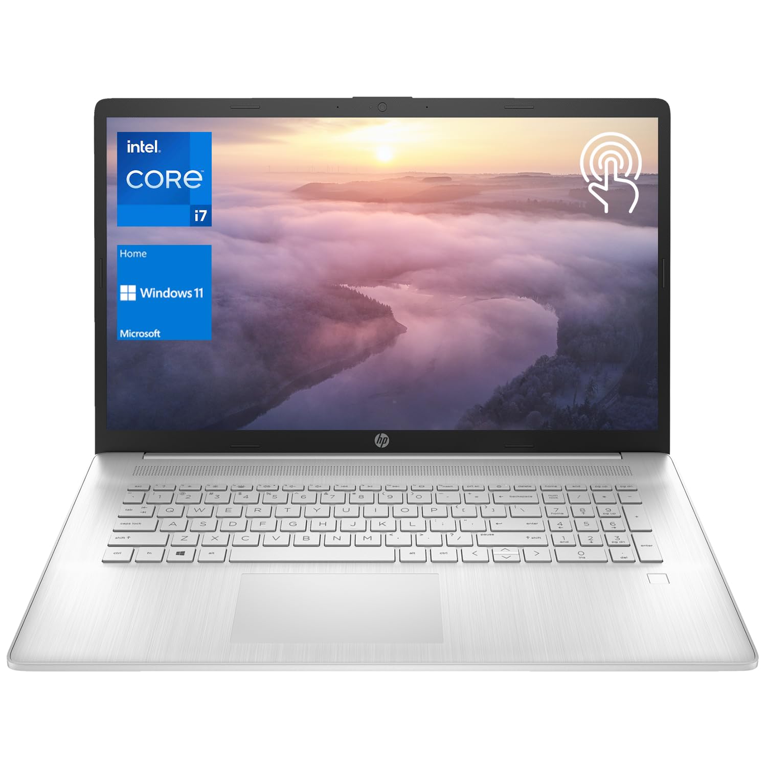 Hp 2023 Latest Premium Laptop, 17.3'' Hd+ Touchscreen, 13Th Gen Intel Core I7 1355U, 64Gb Ram, 1Tb Pcie Ssd, Webcam, Fp Reader,