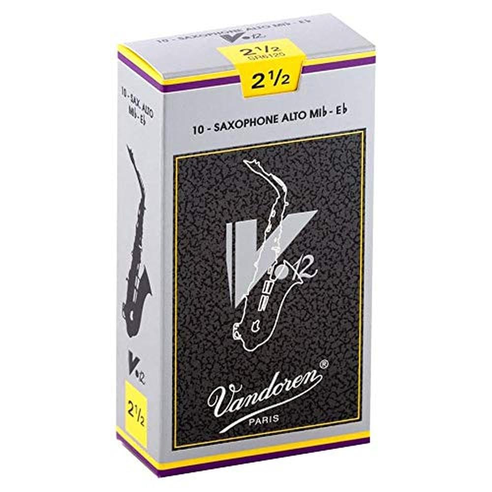 Vandoren Sr6135 Alto Sax V.12 Reeds Strength 3.5; Box Of 10