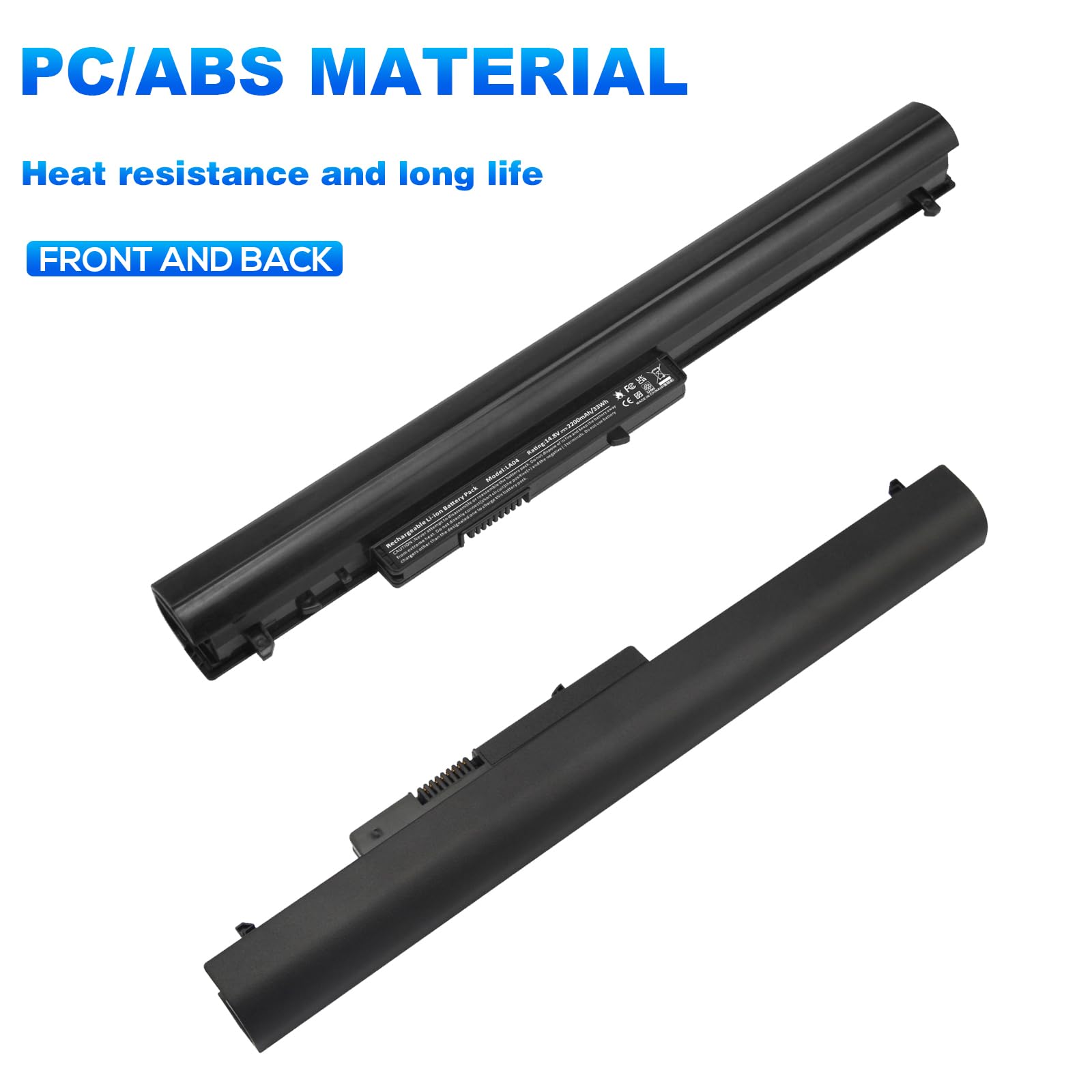 Tree.Nb Spare 776622 001 Hp Battery Replacement For La04 Battery Compatible With Hp Pavilion 14 15 248 G1 La04 728460 001 752237