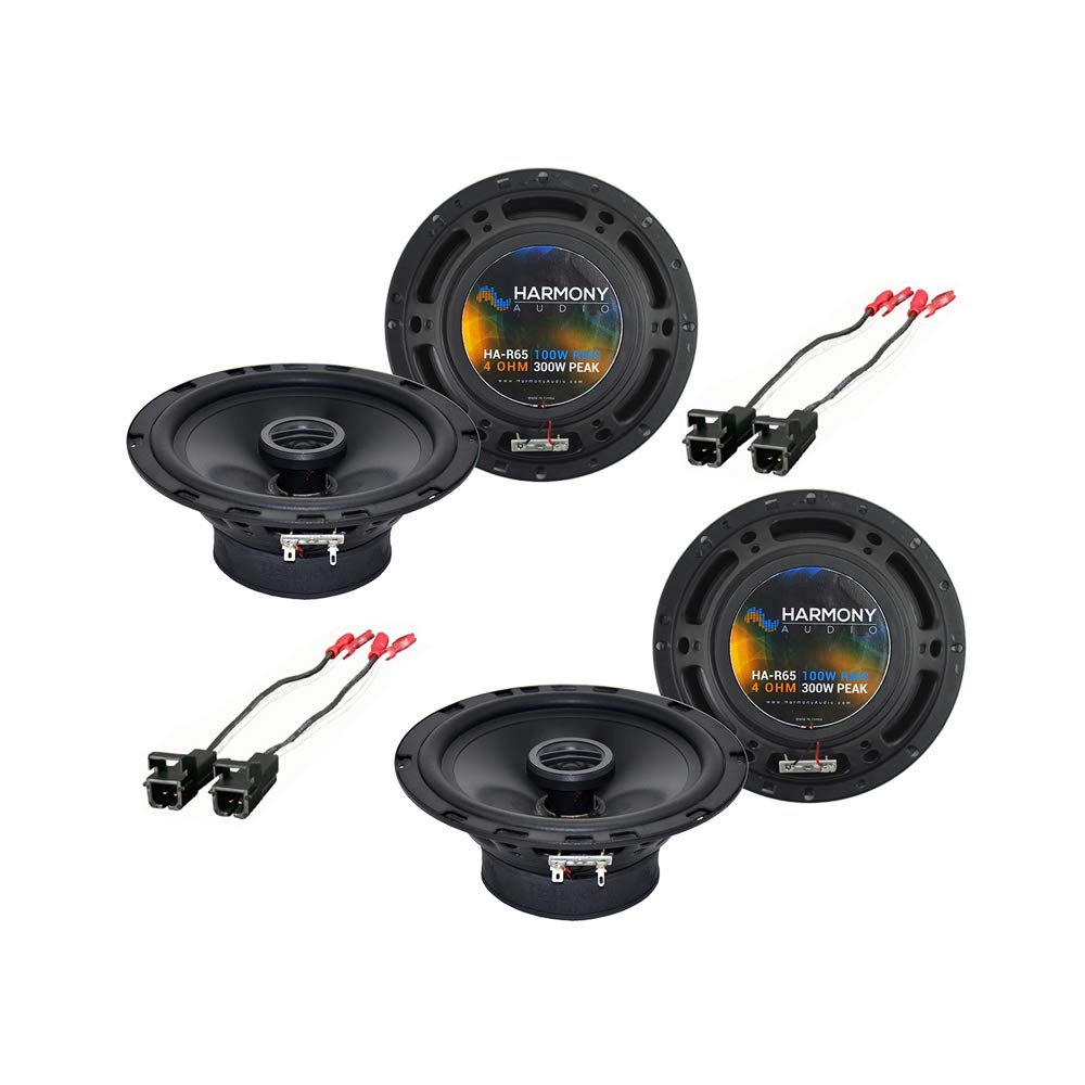 Harmony Audio Bundle Compatible with 2004-2012 GMC Canyon (2) HA-R65 6.5 New Factory Speaker Replacement Upgrade Package 300W Sp