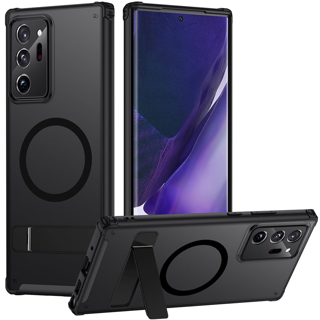 Tianniuke Magnetic Case For Samsung Galaxy Note 20 Ultra, Translucent Matte Anti Fingerprint,Compatible With Magsafe,Adjustable