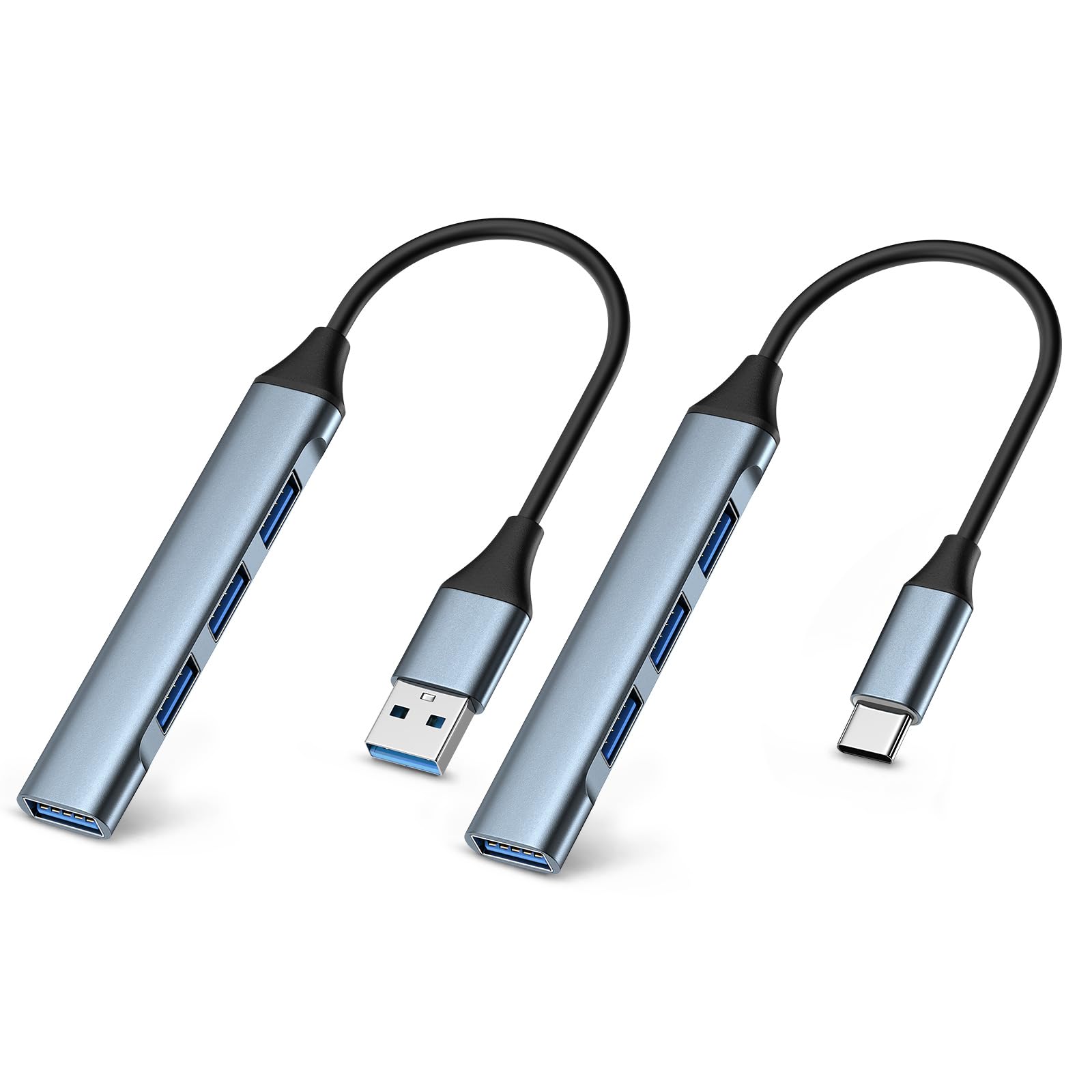 Weishan 4-In-1 Charging Hub Compatible With Magicband+ And Magic Band - Usb And Usb-C To Multicharger For Smart Watch Band Ring 