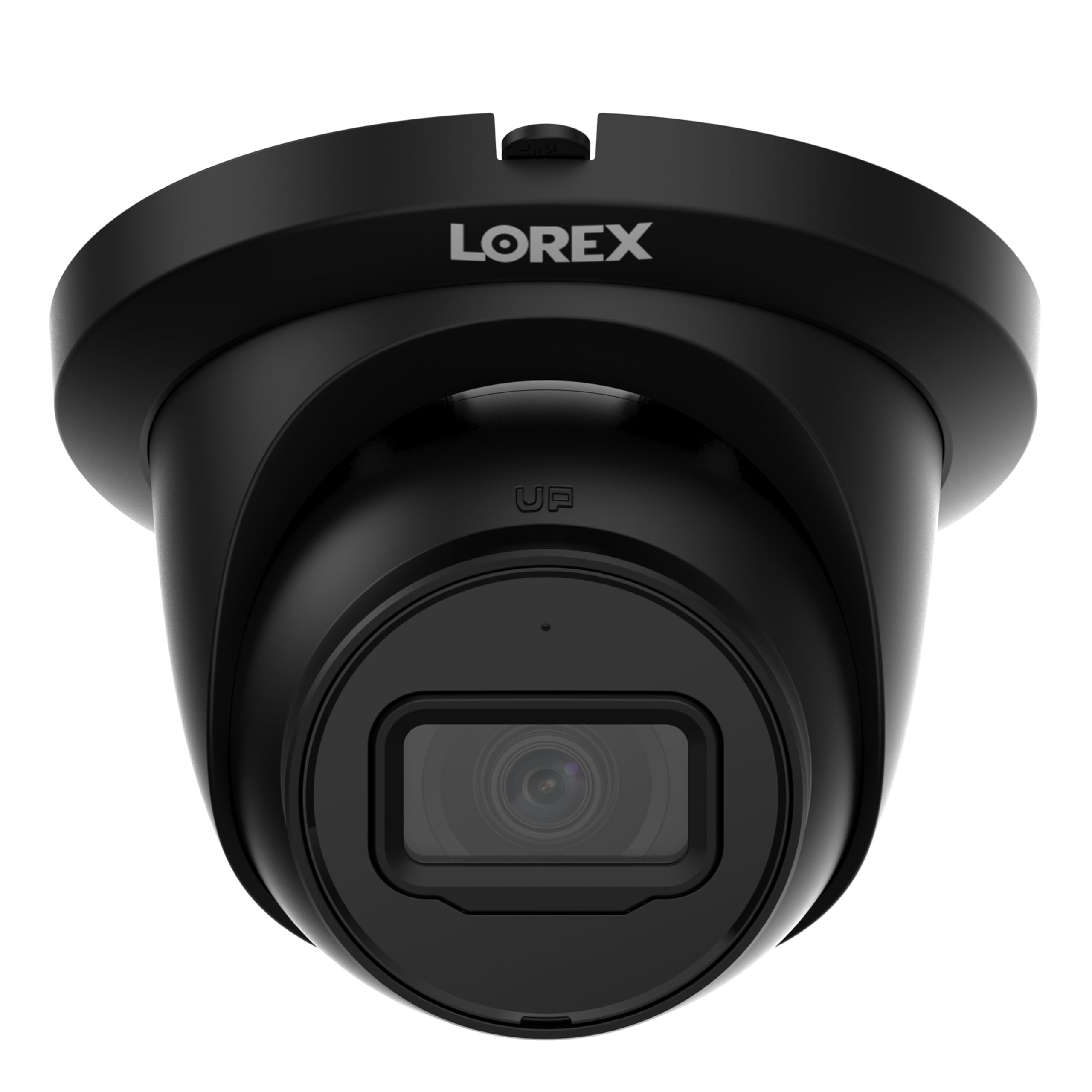 Lorex 4K 8Mp Ip Metal Dome Poe Wired Security Camera � Indoor/Outdoor Ip67 Weatherproof, Color Night Vision, Long Range Ir, Smart Motion Detection (Person/Vehicle) & Listen In Audio (Black)