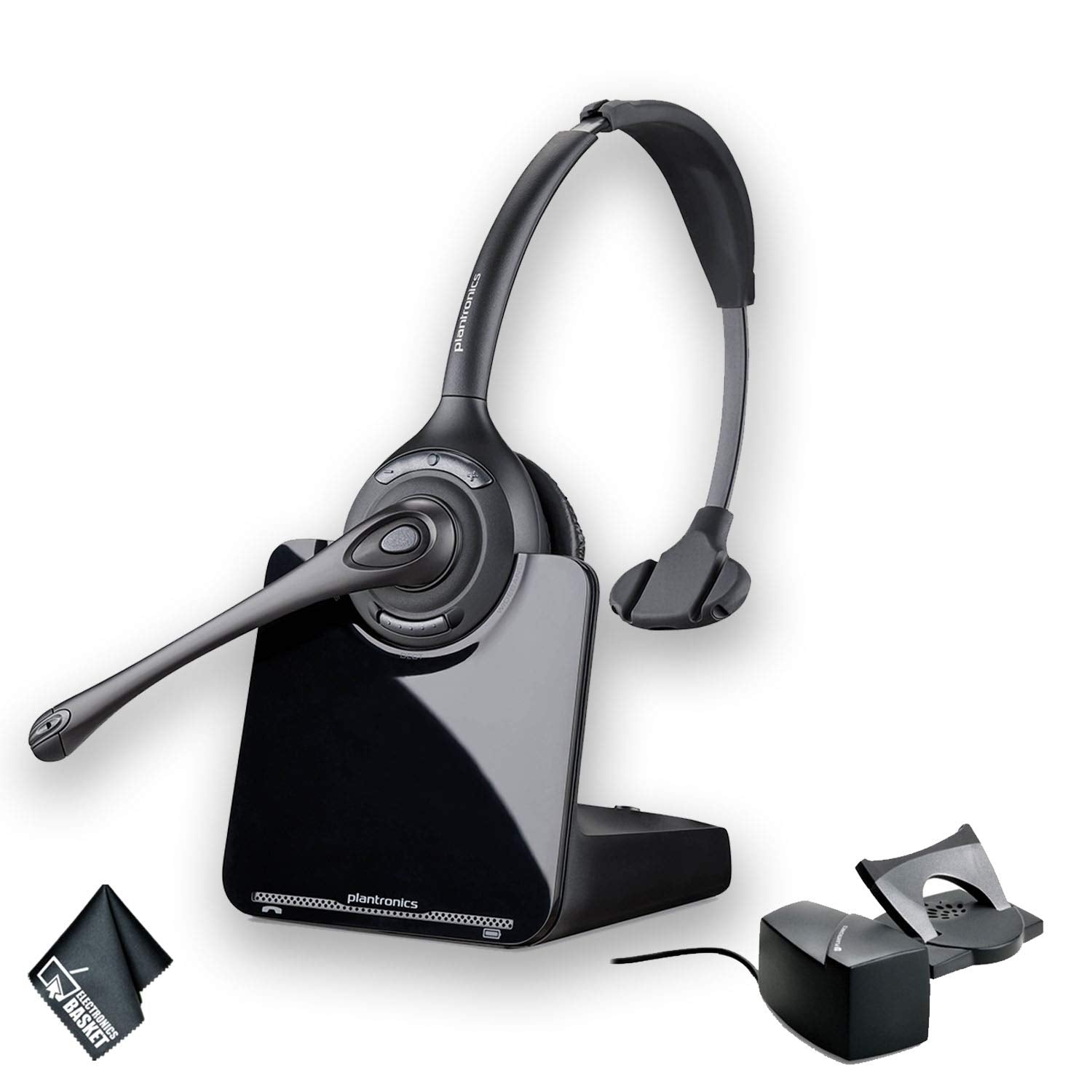 Plantronics CS510 Wireless Headset System Bundle + HL10 Handset Lifter