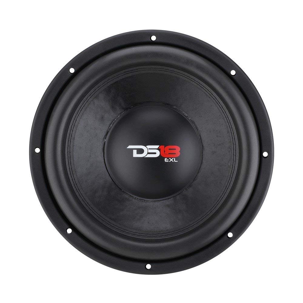 Ds18 Exl-X12.2D Car Subwoofer 12 2500W Max Power 1250W Rms Power Dual Voice Coil 2+2 Ohm Competition Grade Bass Powerful Perform