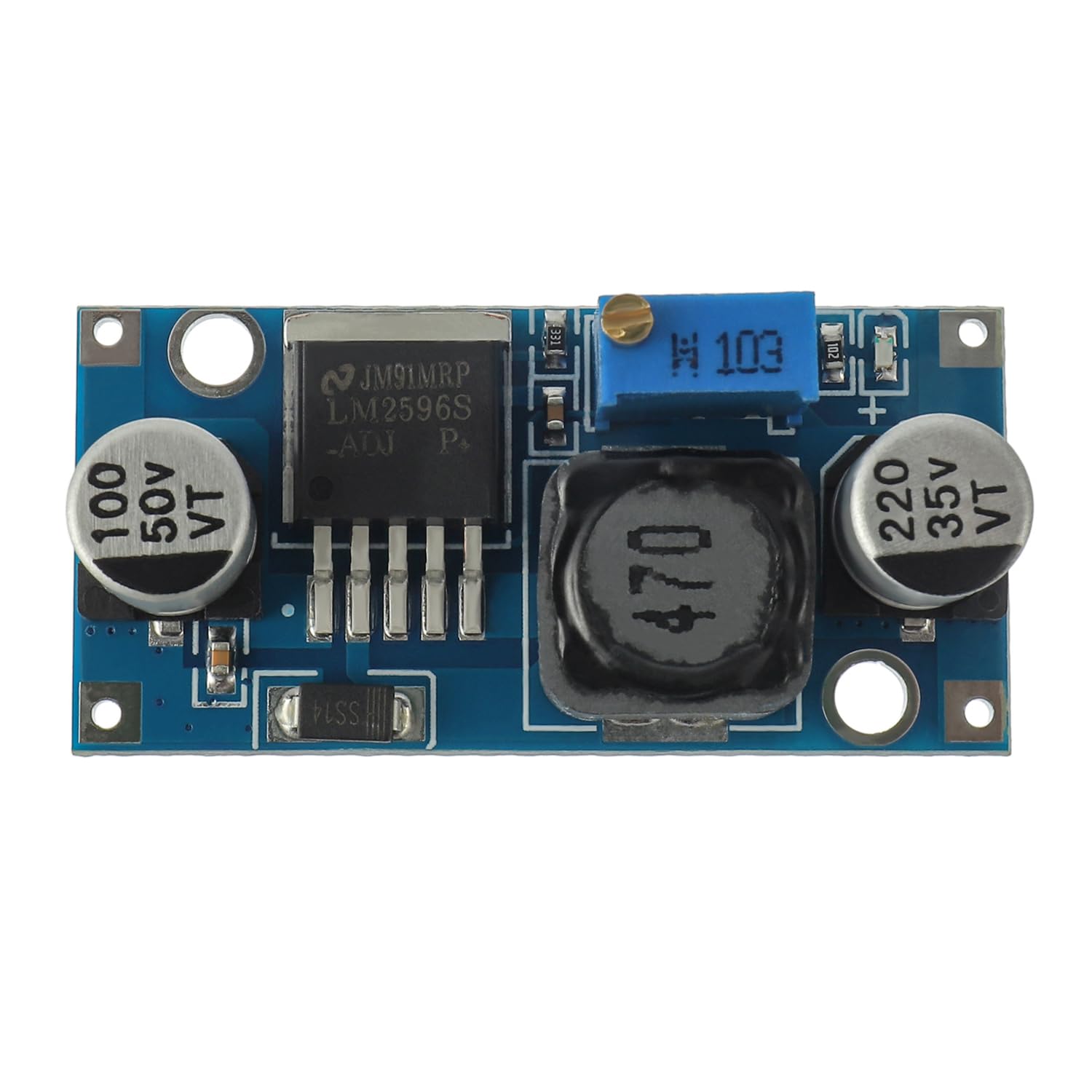 Eplzon Lm2596S Buck Converter Buck Module Dc Dc 3.2 35V To 1.25 30V 3A Voltage Adjustable Buck Converter Module(Pack Of 6 Pcs)