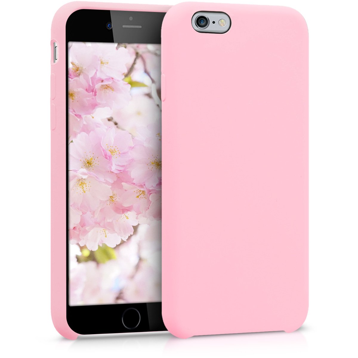 Kwmobile Case Compatible With Apple Iphone 6 / 6S Case   Tpu Silicone Phone Cover With Soft Finish   Light Pink