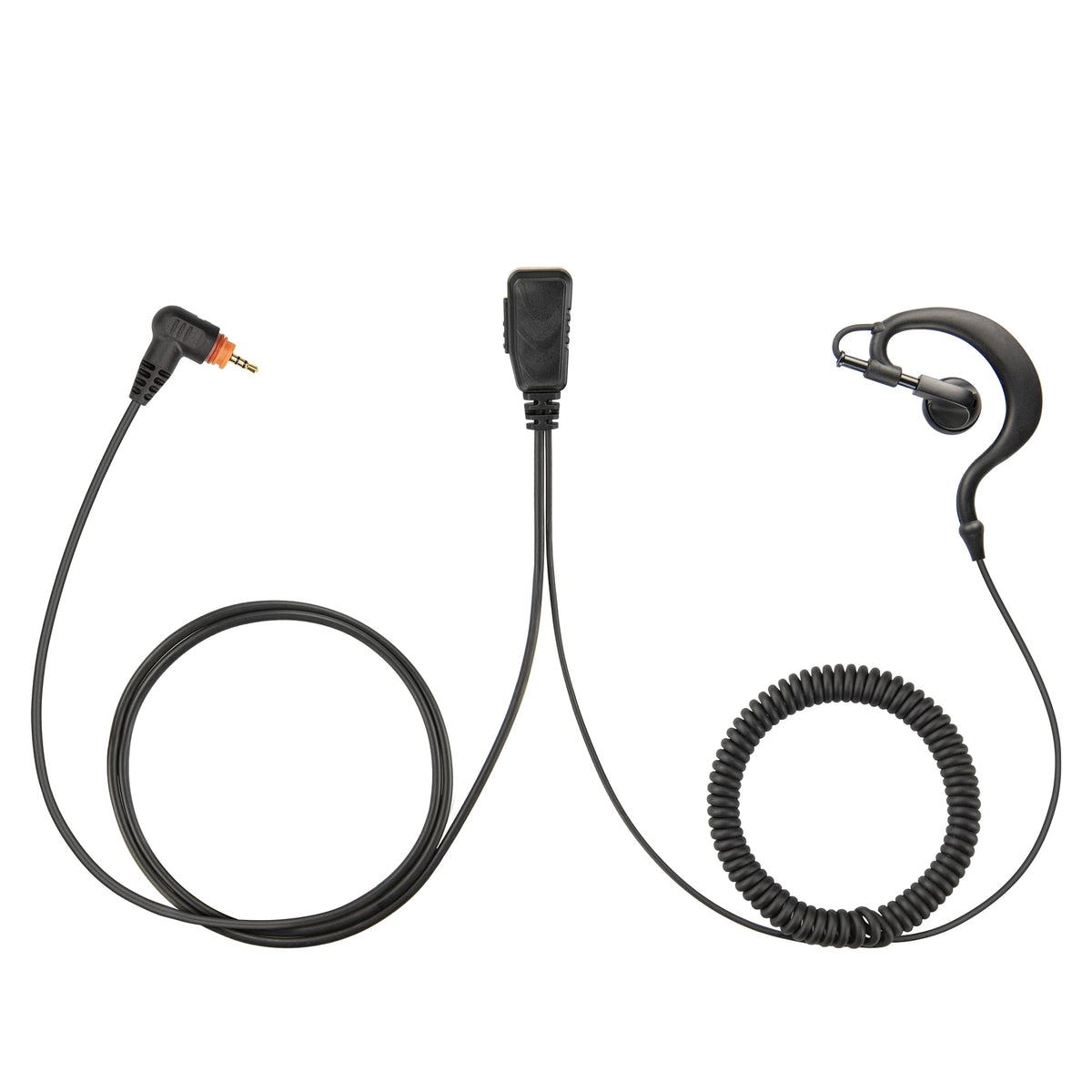 Bommeow Bgs15 M12 G Shape Style Earphone With Ptt Mic Compatible With Motorola Two Way Radios Sl7550E Sl7580 Sl300 Sl3500E Sl4000 Sl8550E Sl1K Tlk100 Dlr110 Curve