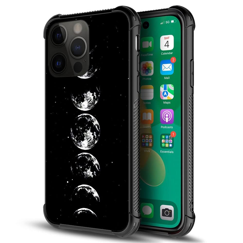 Daizag Compatible With Case For Iphone 14 Plus, Crescent Moon Iphone 14 Plus Cases For Man Woman, All Round Protection Shockproo