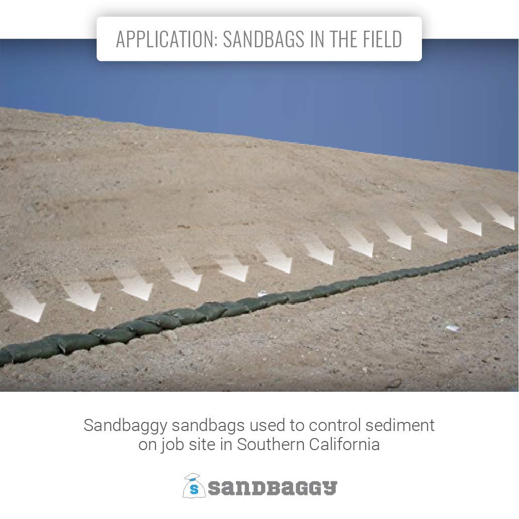 Green Sandbag Sandbags Will Hold 50 Pounds Of Sand Polypropylene Olive Drab (50)