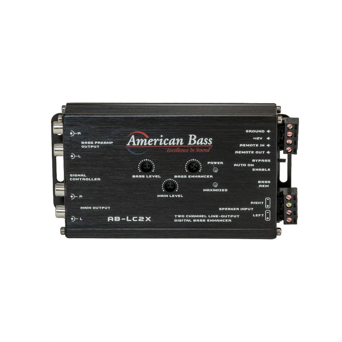 American Bass Ablc2X Two Channel Line Out Converter/Line Driver