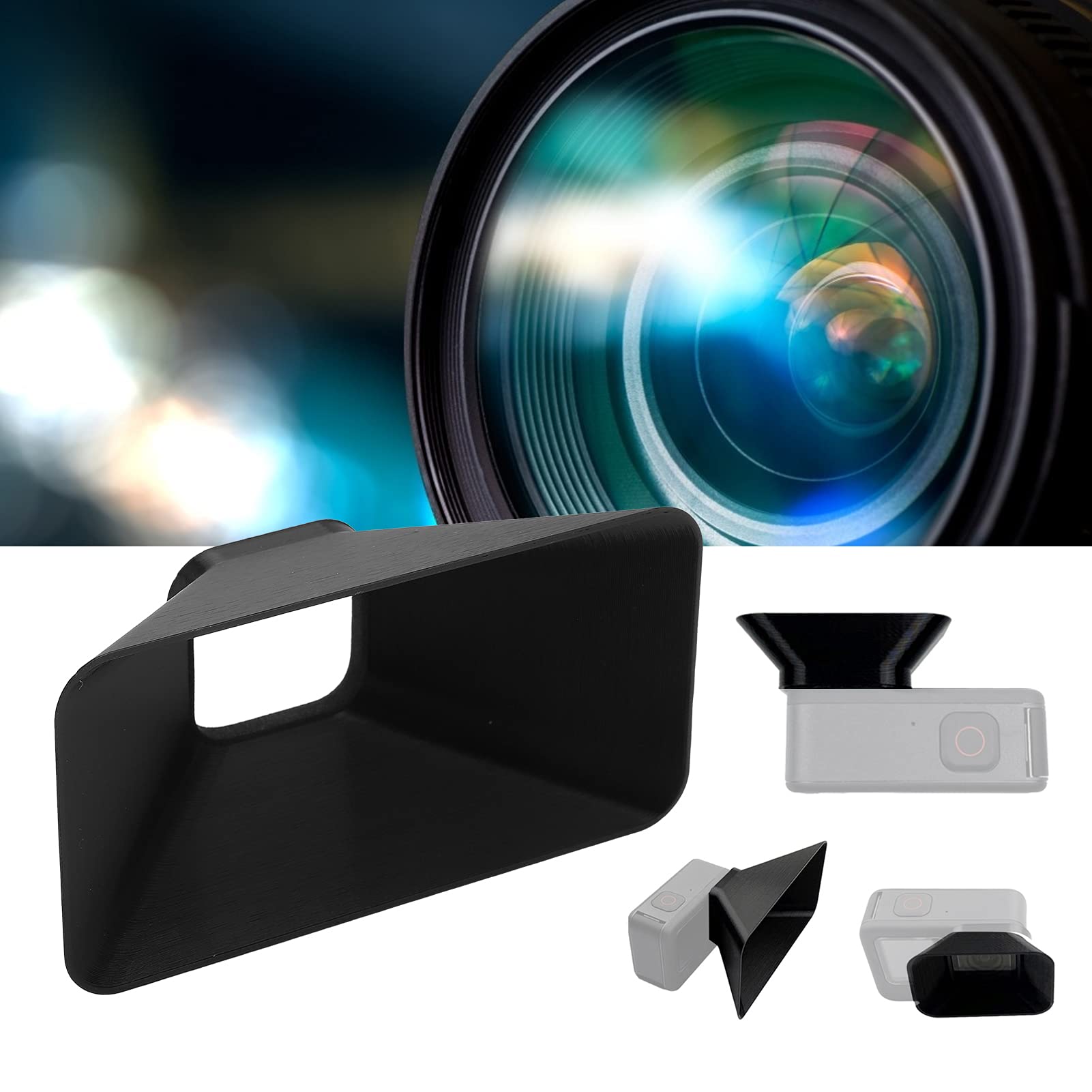 Sunshade Hood, Portable Sport Camera Sun For For Gopro 9, Sturdy Plastic