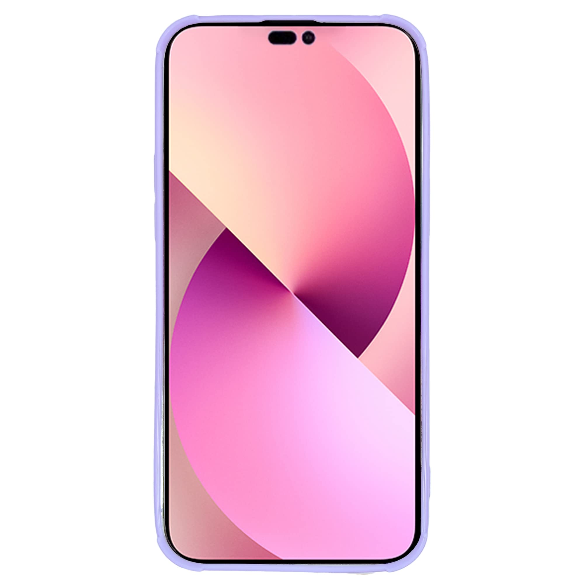 Dmaos For Iphone 15 Plus Case For Women, 3D Pop Bubble Heart Kawaii Gel Cover, Cute Girly For Iphone15 Plus 6.7 Inch - Lavender