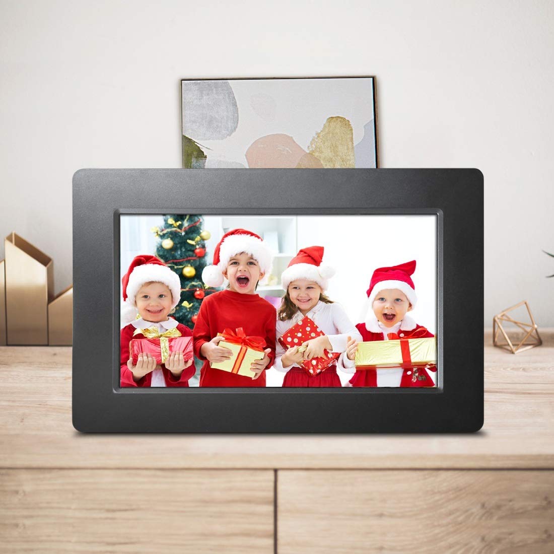 7 Inch Digital Picture Frame   Simple To Use   Hd Screen   Usb And Sd Card Support   Best Frame For Slideshows