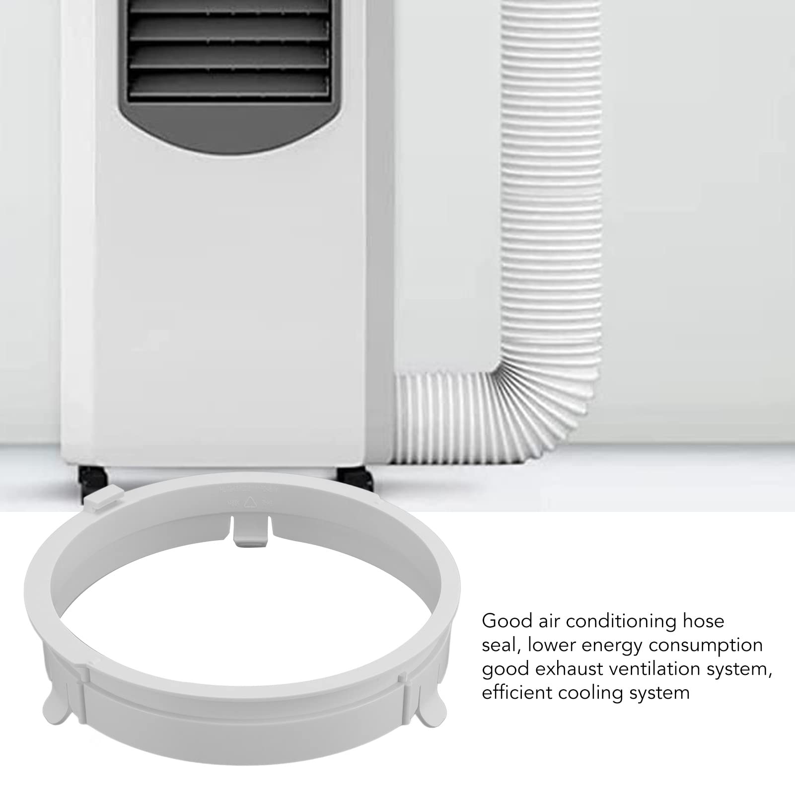 Air Conditioner Exhaust Hose Connector Abs Adjustable Exhaust Duct Interface For 1.5P Mobile Air Conditioner Kyr 35 Air Conditio