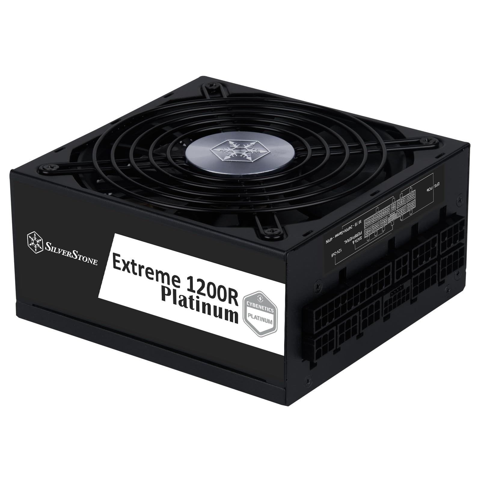 Extreme Series, 1200W, Sfx L Form Factor, Single +12V Rails With 100A Output, Silent Icb 120Mm Fan With Minimum 0 Dba, Efficienc