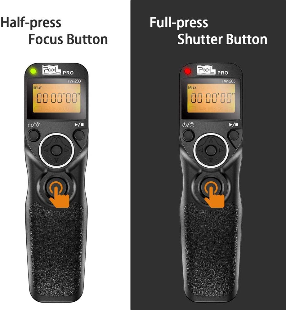 Pixel Digital Slr Cameras Shutter Release Remote Control Timer For Nikon Z6 Z7 D7500 D3100 D3200 D3300 D5000 D5100 D5200 D5300 D