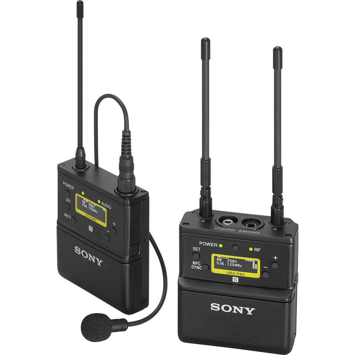 Sony UWP D, 1 Wireless Microphone System, Black, One Size (UWP D21/25)