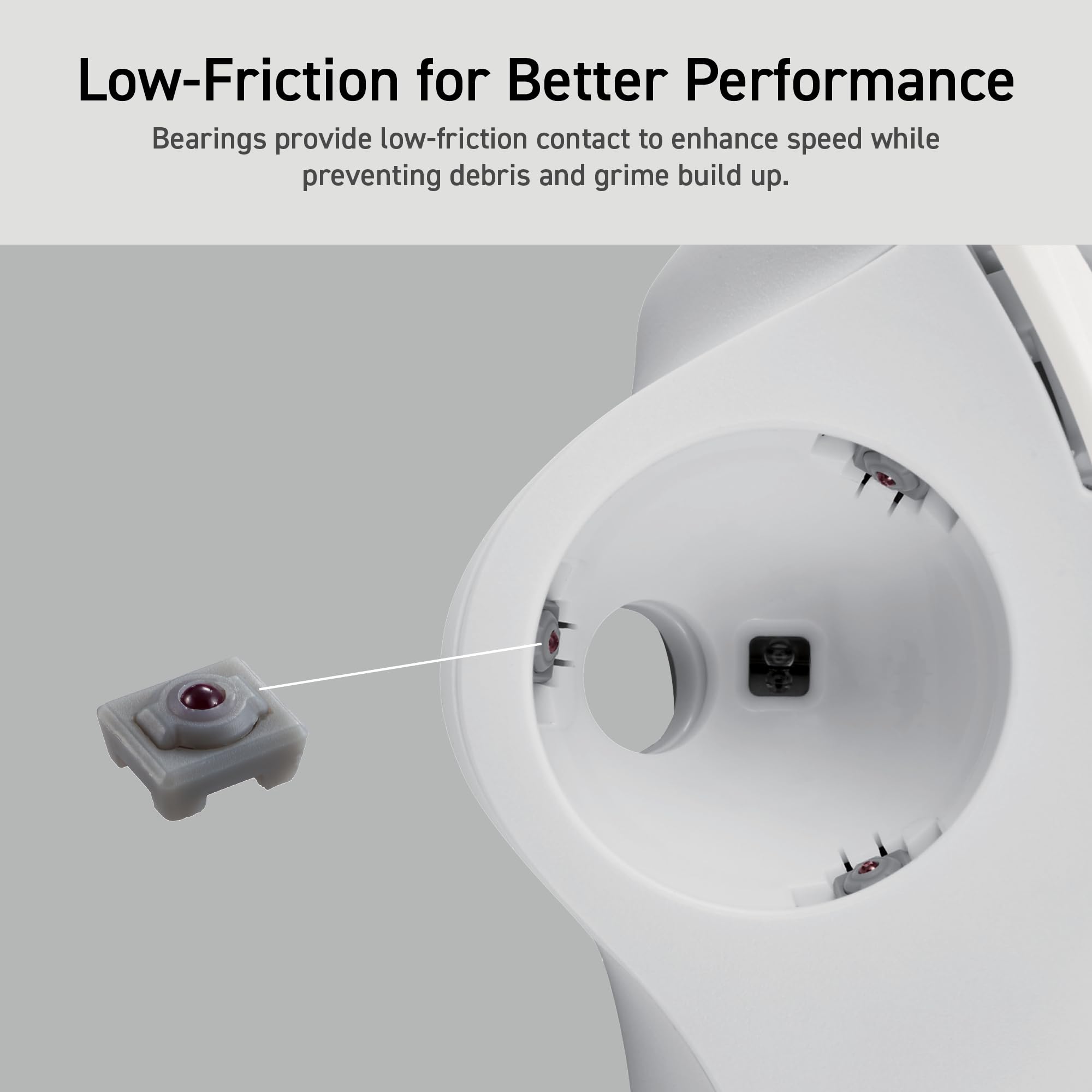 Elecom Ergonomic Comfort Design Trackball Ist Wired Usb A Connection, Smooth Tracking With Ruby Ball Bearing, 36Mm Ball, Thumb Control, Compatible For Windows, Pc, And Mac White (M It10Urwh)