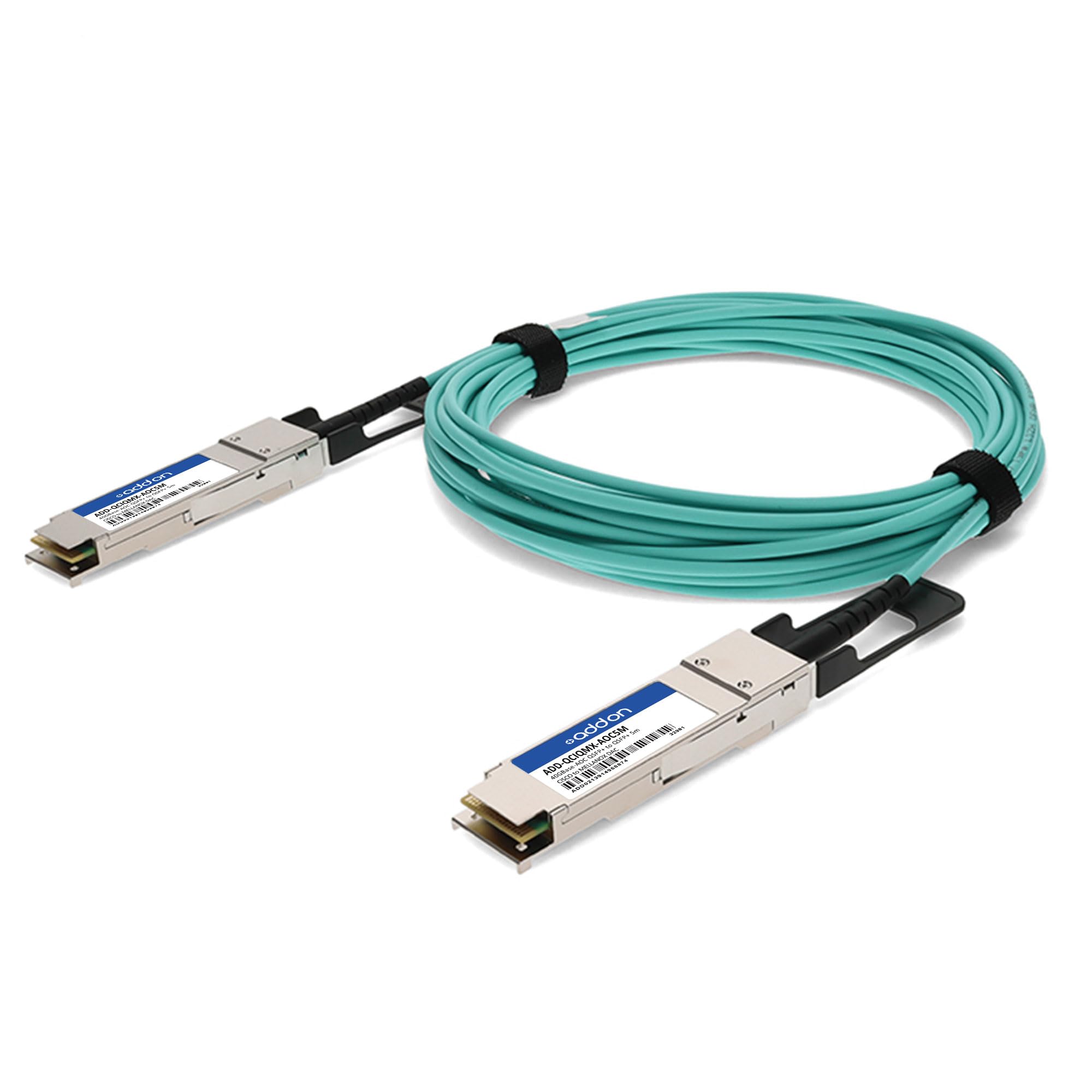 Addon Cisco Qsfp 40Ge Lr4 Compatible Taa Compliant 40Gbase Lr4 Qsfp+ Transceiver (Smf, 1270Nm To 13