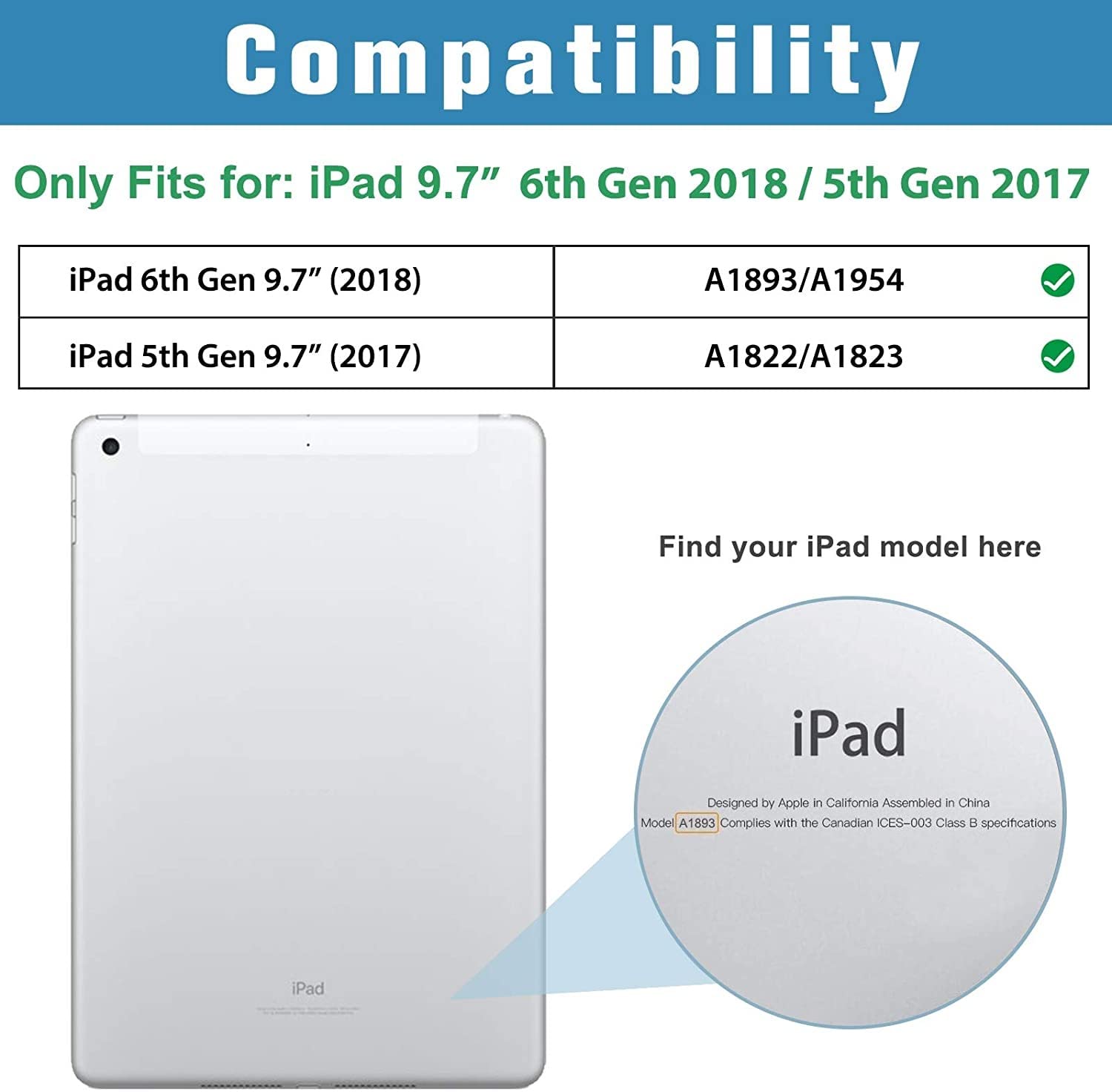 Procase Smart Case For Ipad 9.7 Inch Ipad 6Th/5Th Generation Case 2018 2017(Model: A1893 A1954 A1822 A1823), Ultra Slim Lightweight Stand Case With Translucent Frosted Back Smart Cover  Red