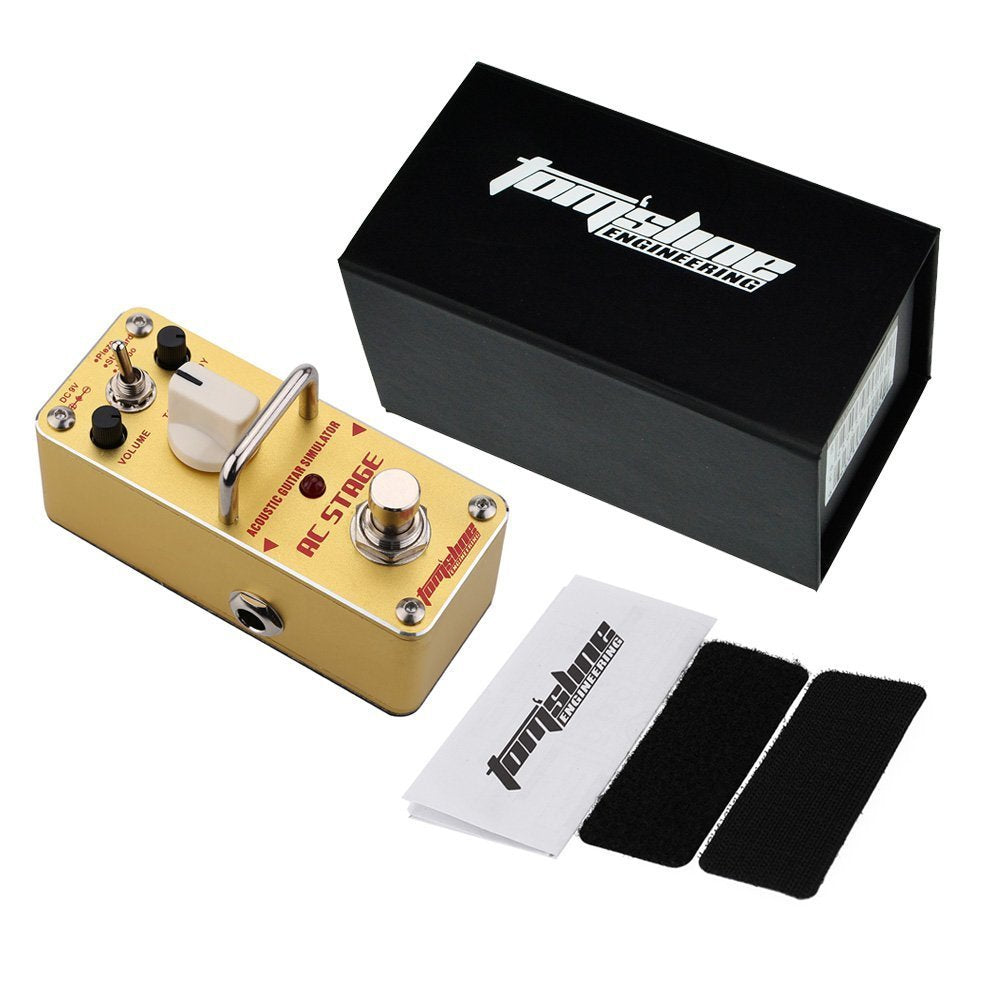 Tomsline Aas 3 Ac Stage, Acoustic Guitar Simulator Pedal