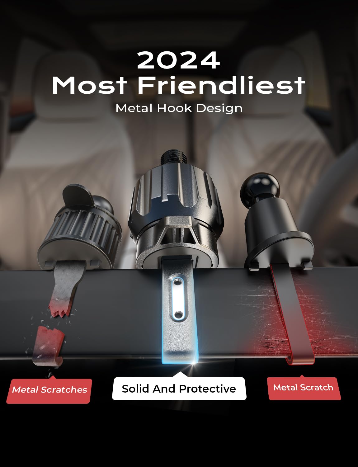 Ainope Phone Mount For Car 3-1 Gravity Car Phone Holder Mount For Car Dashboard Windshield Air Vent Cell Phone Holder Car For Ip