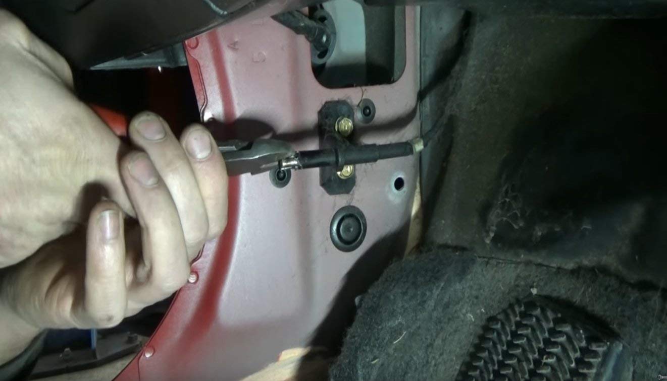 Hood Latch Release Handle Cable Repair Kit Billet Aluminum For Civic 1996 2005, Crv 1997 2006,Element 2003 2011