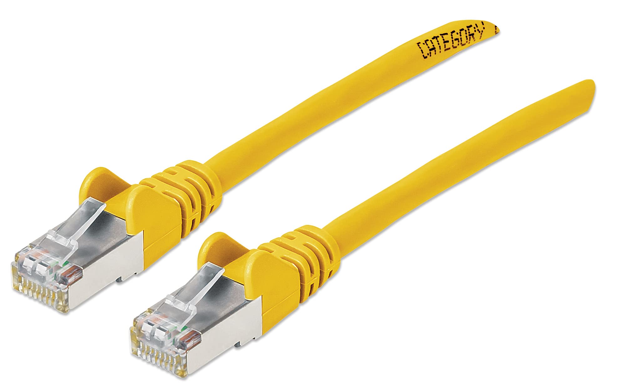 Cat6A S/Ftp Network Patch Cable, 25 Ft., Yellow
