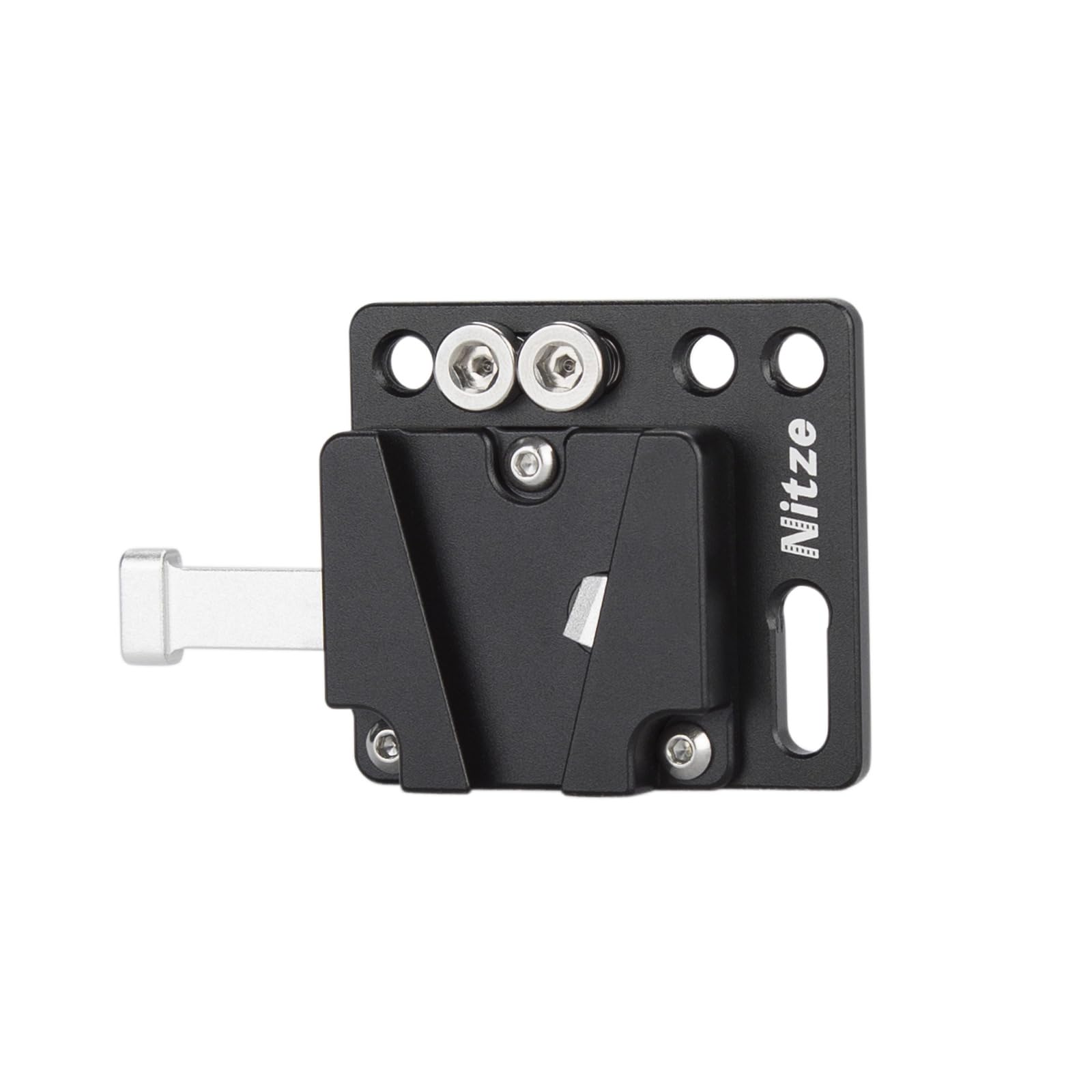 Nitze V Mount Battery Plate Aluminum Alloy Mini V Mount Plate With 1/4' Screws   N21C