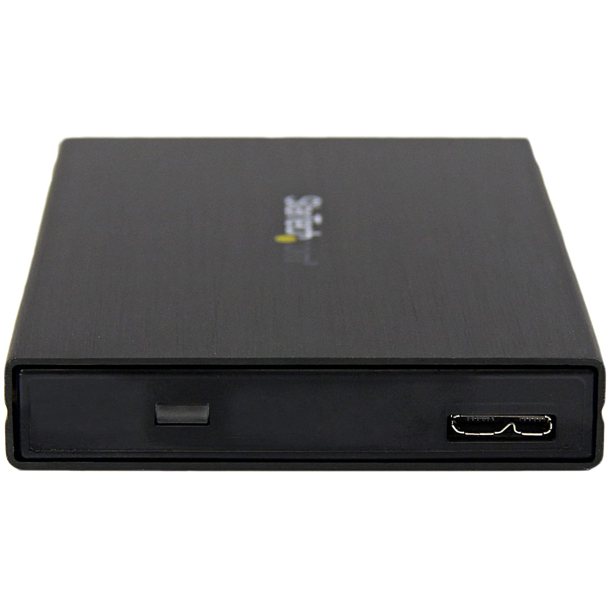 Startech.Com 2.5'' Hard Drive Enclosure   Supports Uasp   Sata 6Gbps   Usb 3.0 External Hard Drive Enclosure   Ssd/Hdd Enclosure