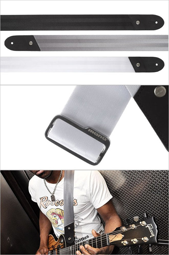 Mono Gs1 Gs1 War Gry Warsaw Guitar Strap   Grey