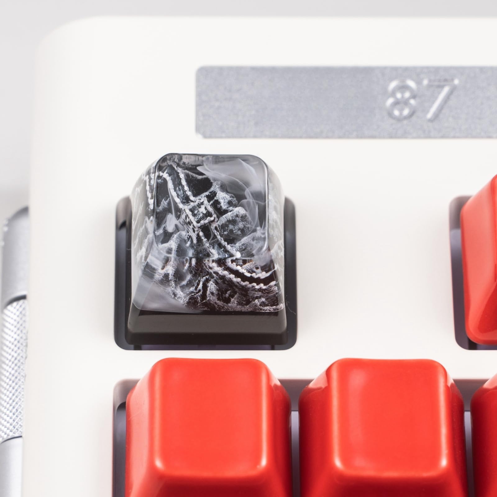 Redqin Artisan Keycaps The Great Wall Artisan Keycap Handmade Keycap Artisan Escape Keycap Resin Keycap For Mechanical Keyboard