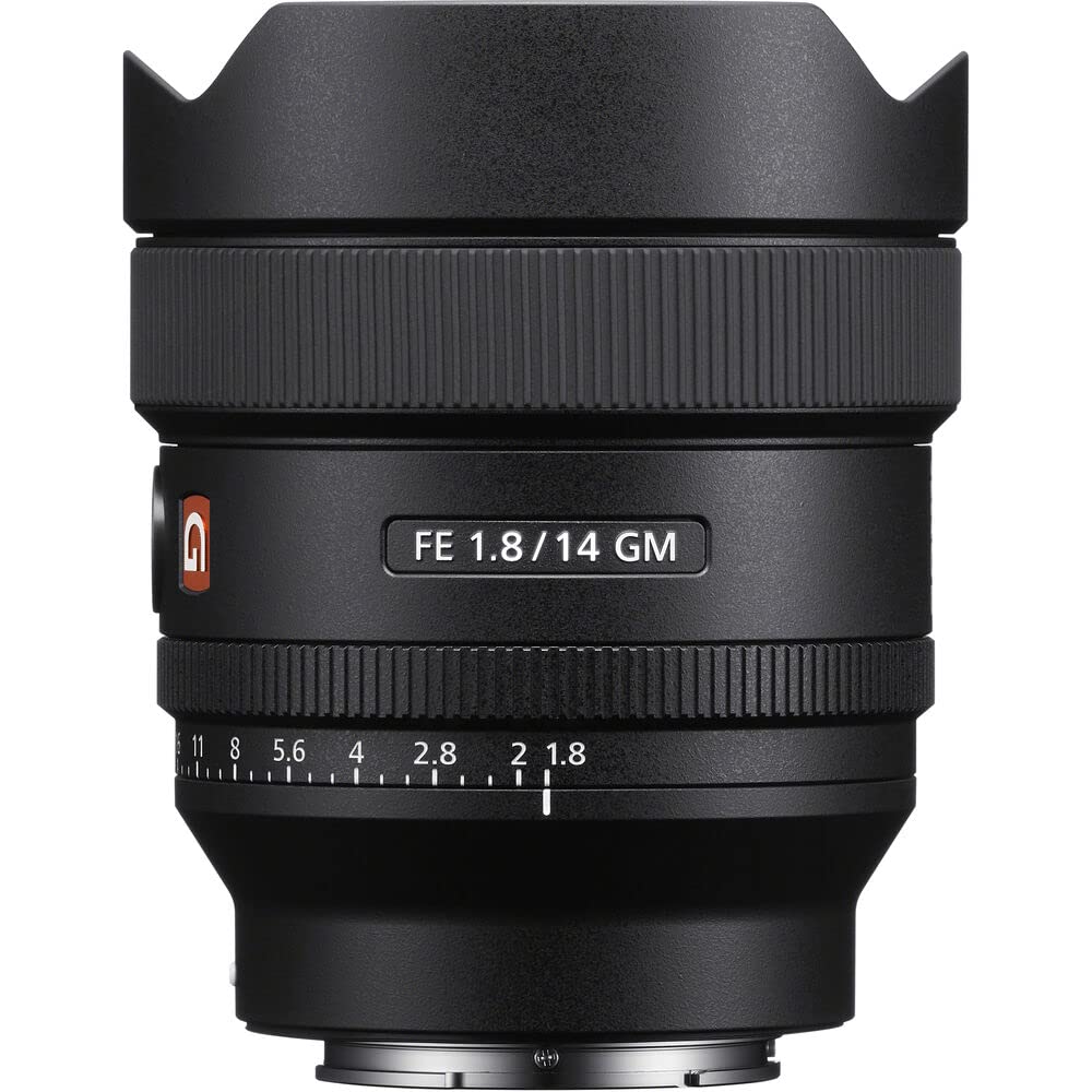 Sony Fe 14Mm F/1.8 Gm Lens Sel14F18Gm, Backpack, 64Gb Card, Reader, Flex Tripod, Memory Wallet, Cap Keeper, Cleaning Kit, Hand S