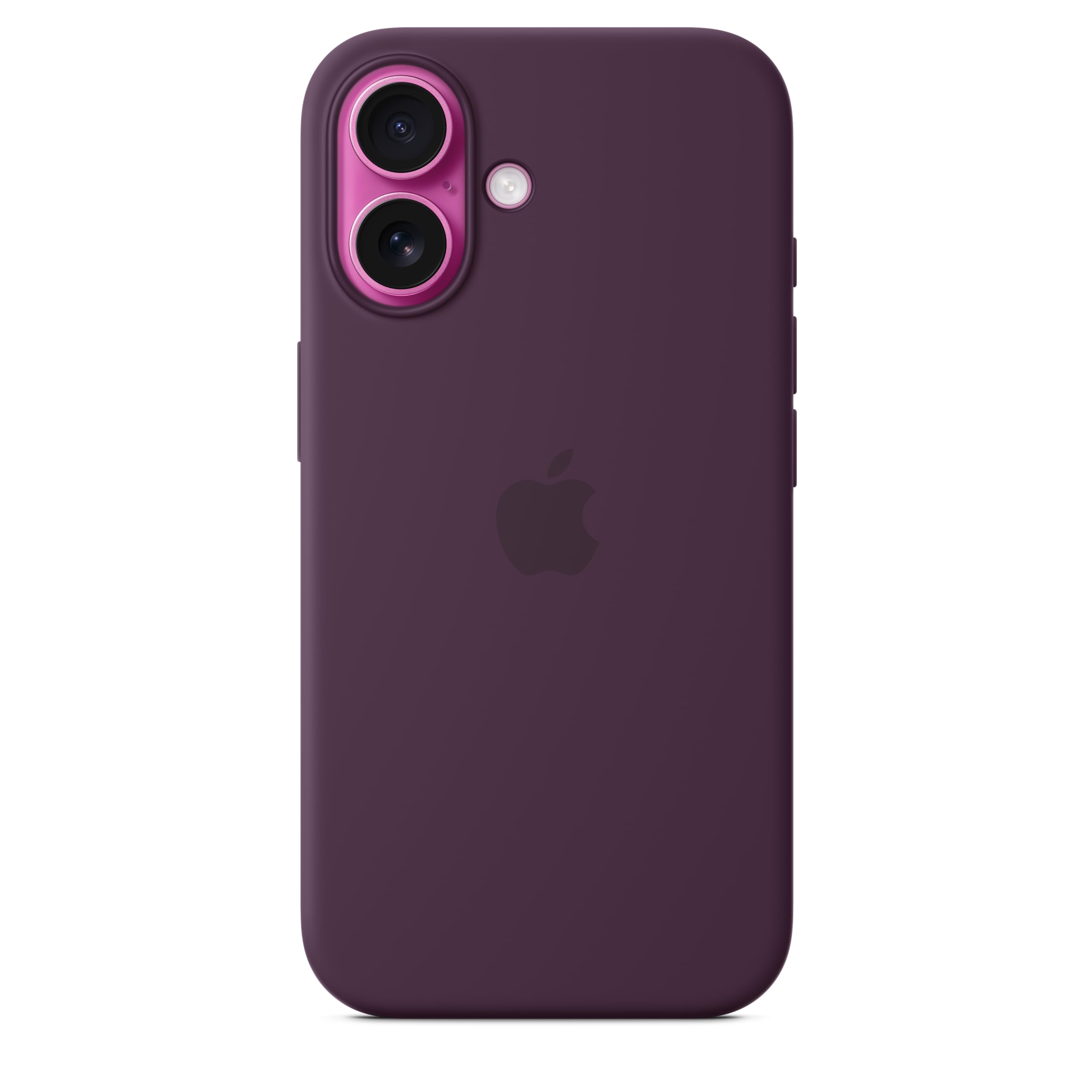 Apple Iphone 16 Silicone Case With Magsafe And Camera Control   Plum