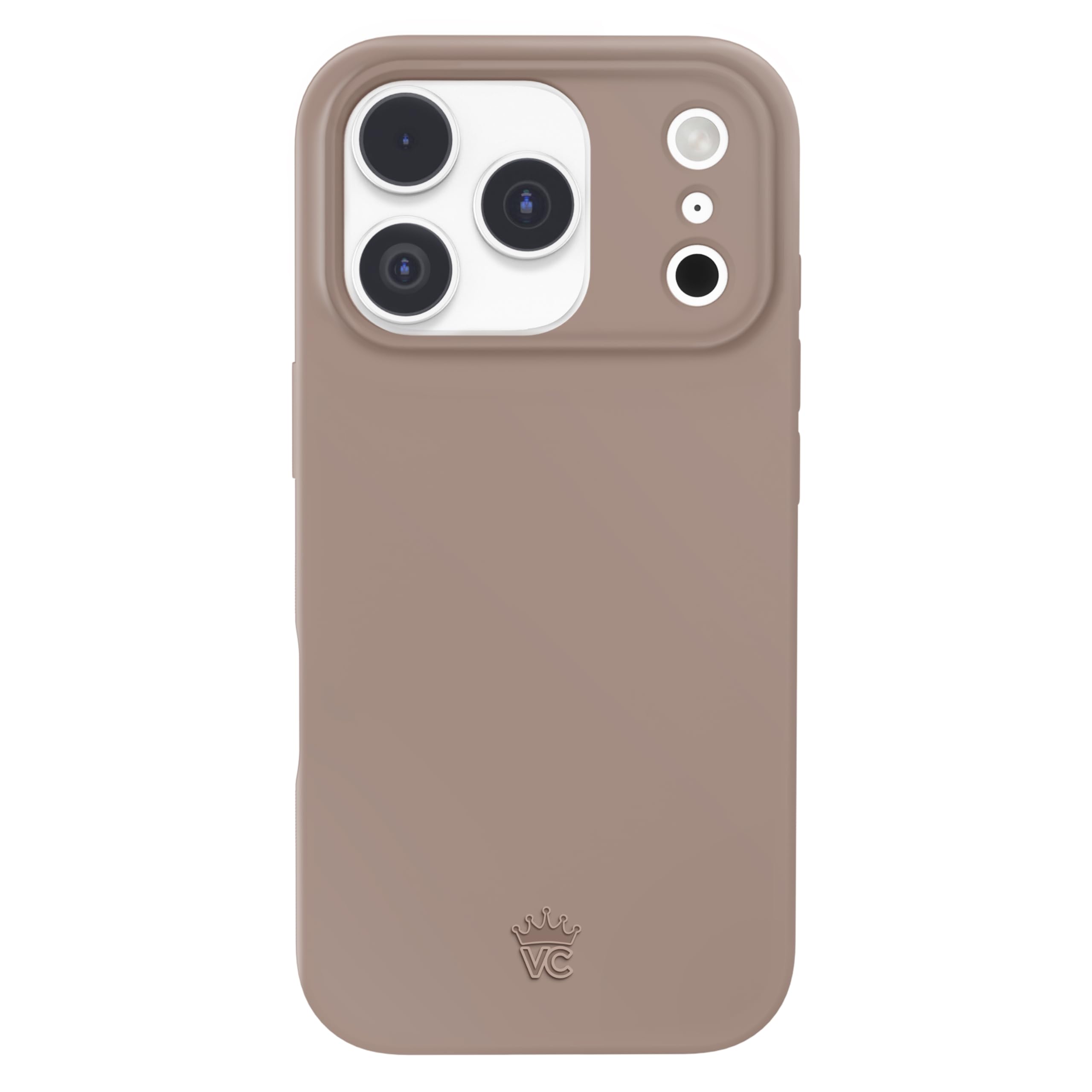 VELVET CAVIAR Case for iPhone 17 Pro | Compatible with MagSafe | 10ft Drop Tested | Smooth SatinShield Finish | Brown Cashmere T