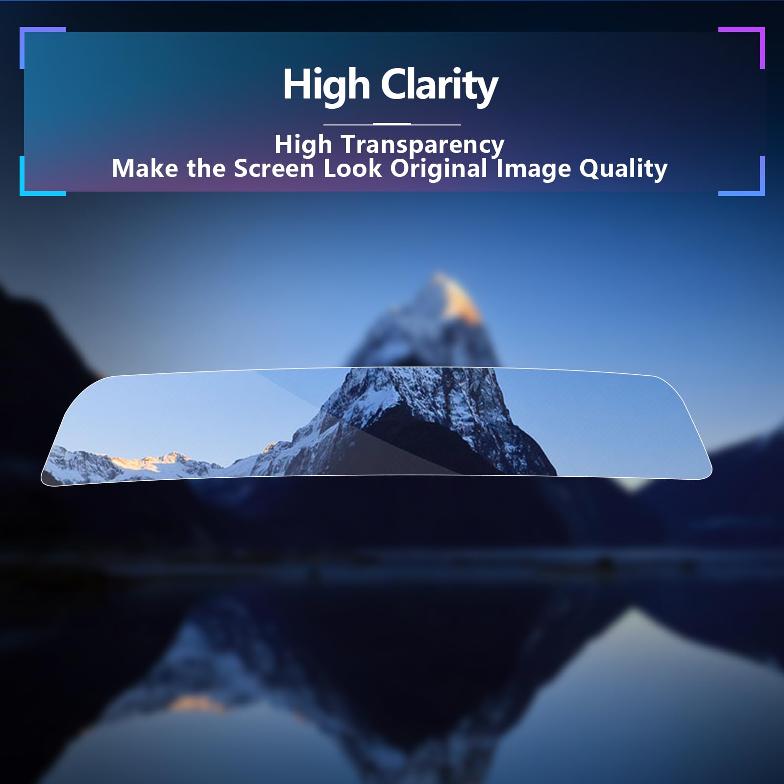 Sxcy For 2024 2025 Cadillac Xt4 2025 Ct5 2023 2024 Cadillac Lyriq Accessories 2025 Ct5 Xt4 Navigation Touch Display Screen Protector 33 Inch[2Pcs Nano]