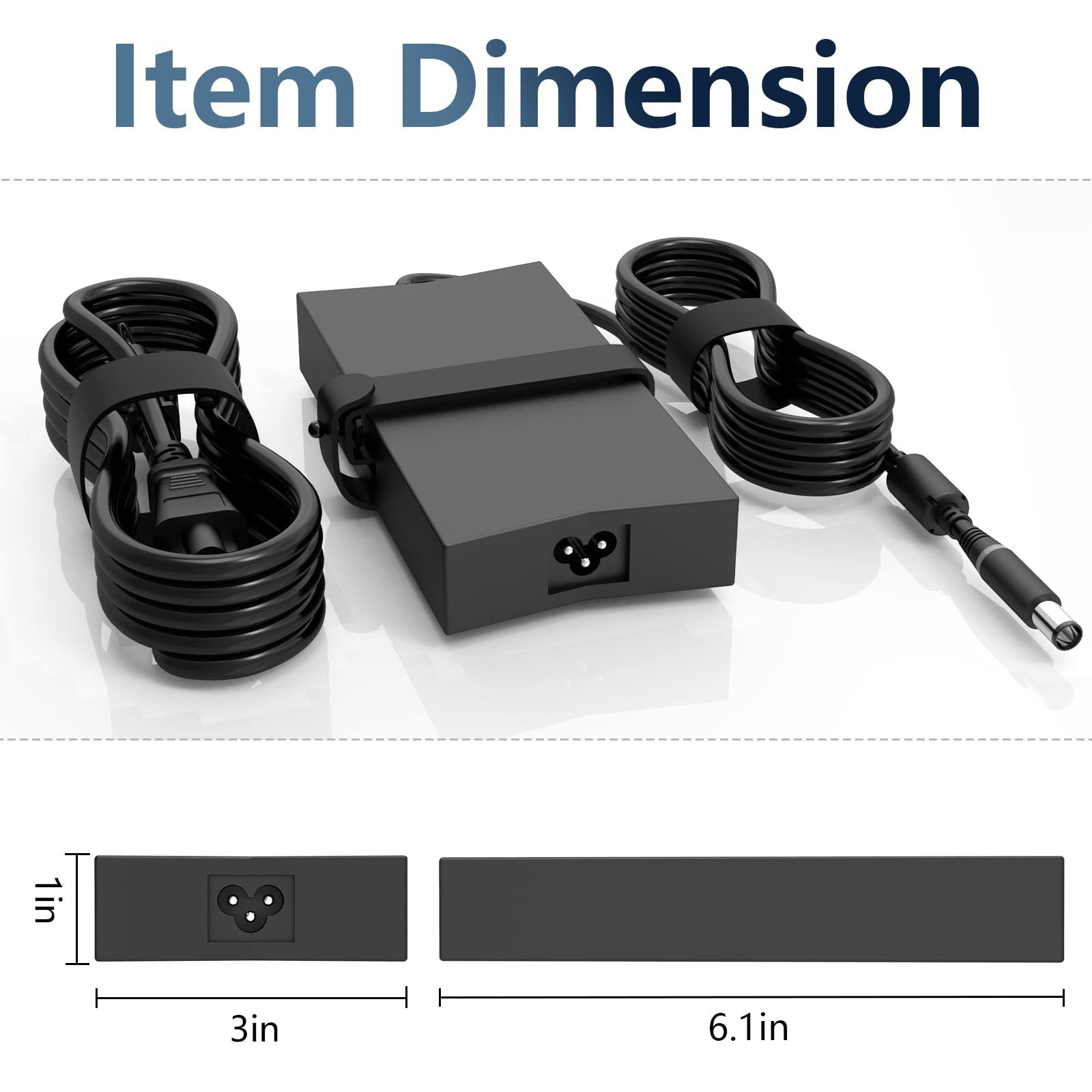 New 130W Ac Charger For Dell Xps 15 L502X L501X 17 L702X Dell Inspiron 15 7000 7559 Dell G3 G5 Pa 4E La130Pm121 Da130Pe1 00 Ju01