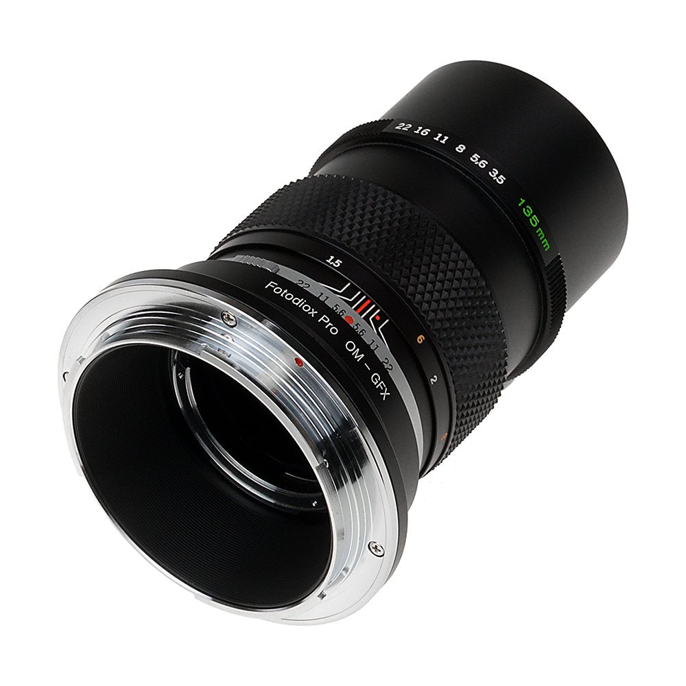 Fotodiox Pro Lens Mount Adapter Olympus Zuiko (Om) 35Mm Slr Lens To G-Mount Gfx Mirrorless Camera