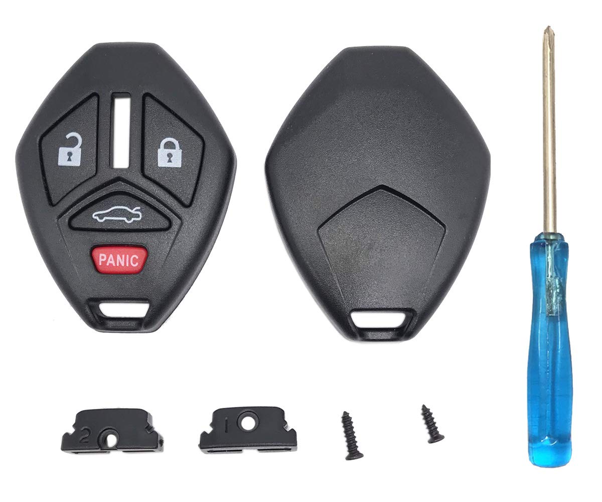 Keyless Entry Replacement Key Fob Cover Case Fits For Mitsubishi Lancer Outlander 2007 2012 2006 2007 Eclipse 2006 2007 Galant E