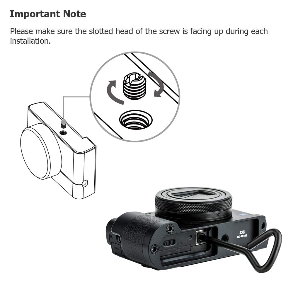 Jjc Solid Metal Hand Grip Secure Handle Bracket For Sony Rx100 Vii Rx100Vii Rx100M7 Dsc Rx100 Vii Dsc Rx100Vii Dsc Rx100M7 Camer