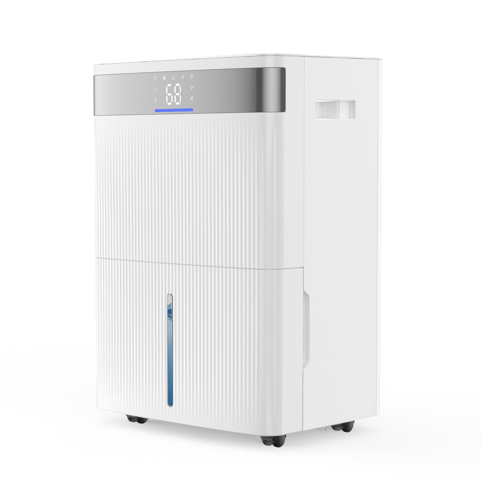 VEVOR 80 Pints Dehumidifier for Home & Basement, 4500 Sq.Ft Large Coverage, Drain Hose for Commercial & Industrial Use, Smart Hu