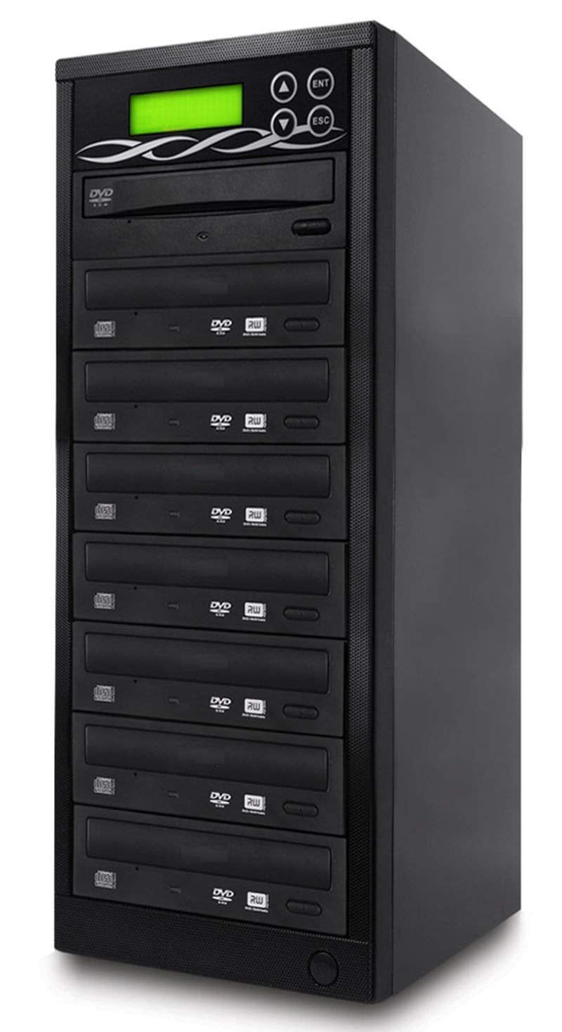 Bestduplicator 10 Target Dvd Cd Duplicator With Dvdrw Burners Athena Duplication Controller, Standalone Copier Tower Replication