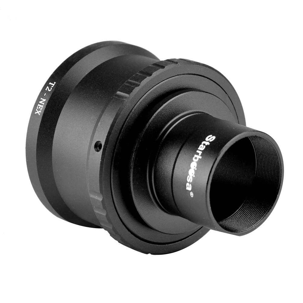 Starboosa T2 Ring & M42 To 1.25' Telescope T Adapter   For Sony Nex 3, 5, 6, 7, 5R, Vg40, A7R Ii, A6300, A6000 Etc