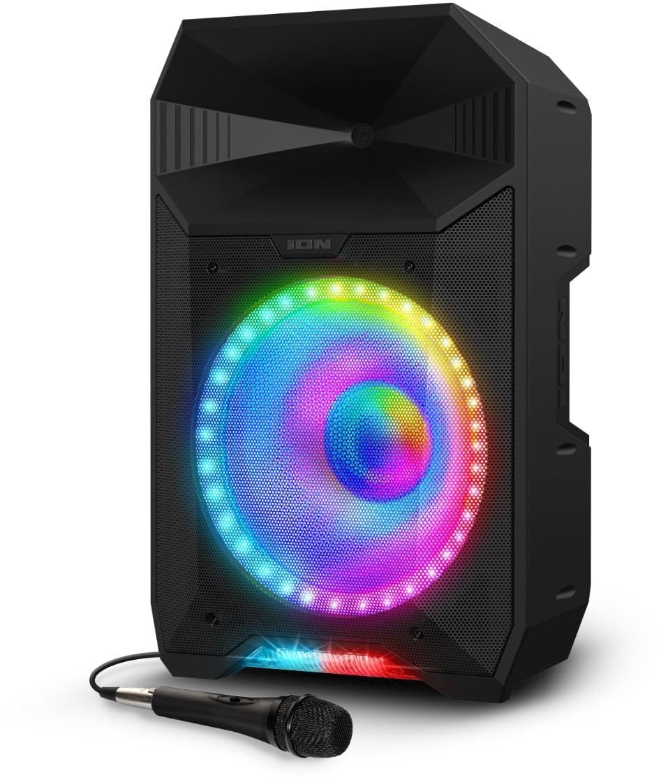 Ion Ion Audio Total Pa Live   High Power Bluetooth Speaker System With Premium Wide Sound And Lights