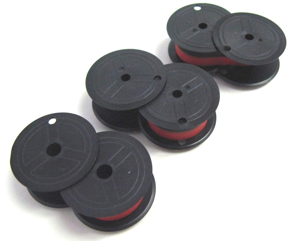 Around The Office Compatible With Canon Mp27D Black Red Ink Ribbon (3 Pack)