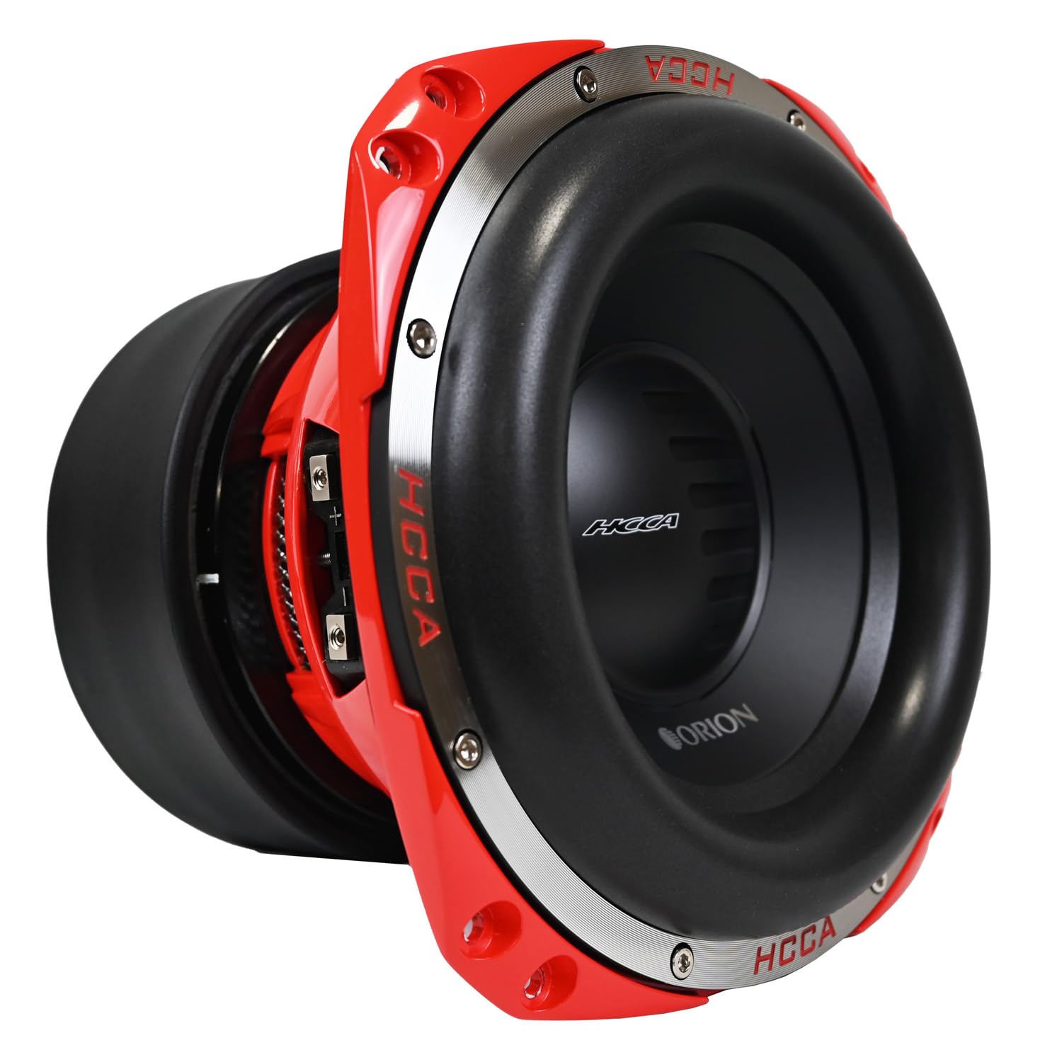 Orion HCCA Series HCCA102 High Performance 10 Competition Grade Car Subwoofer, 8000W Max Power, 2000W RMS, Dual 2 ohms, 3 Voic