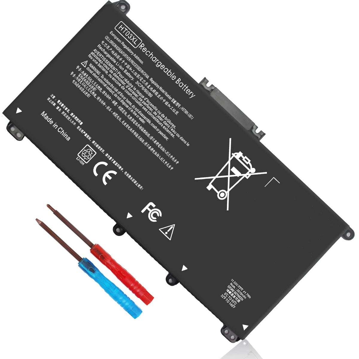 Dmkaollk L11119 855 Ht03Xl Battery For Hp Pavilion 14 Cf0Xxx 14 Df 15 Cs0Xxx 15 Da0Xxx 15 Db0Xxx 17 By0Xxx 17 Ca0Xxx 15 Dy Series 15 Dw0043Dx 15 Cs0064St 17 By0062Cl 17 By0053Od Ht03041 L11421 423